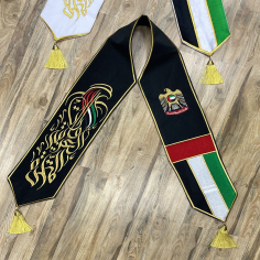 UAE flag printed scarf for National Day
