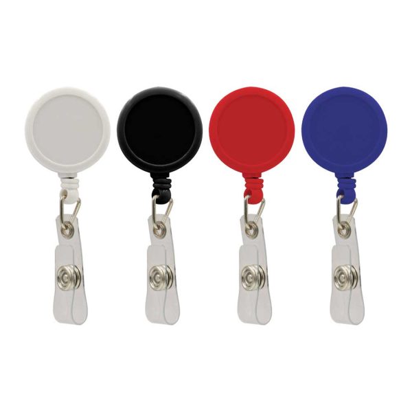 Customized Dome and epoxy Round Reel Badge for ID Card