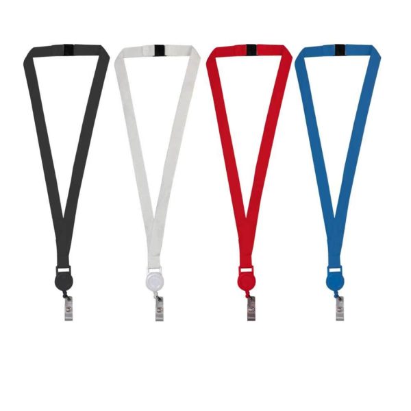 Customized Lanyard with Reel Badge and Safety Lock
