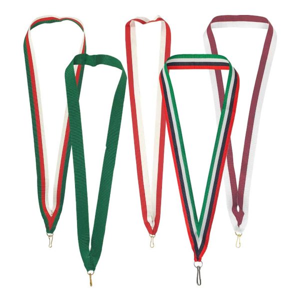 Flag Theme Medal Ribbon Lanyards