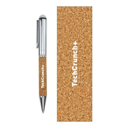Branding-Metal-Pen-with-Cork-Barrel-and-Box