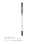 Stylus-Metal-Pen-with-Spinner-white