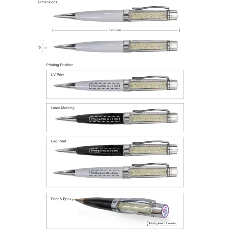Crystal-metal-pens-Printing-Details