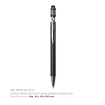 Stylus-Metal-Pens-with-Wave-Design-Top-Spinner-black