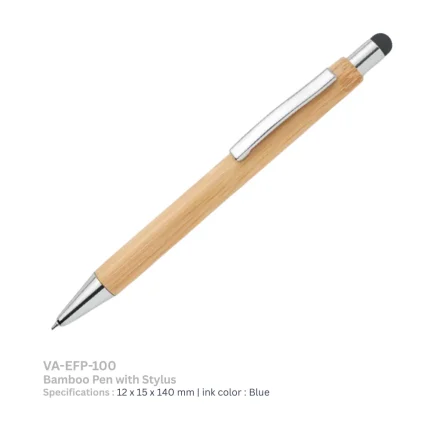 bamboo pen with stylus