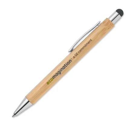 branding bamboo pen with sytlus