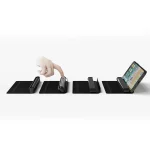 NOTECASE A5 recycled PU notebook with 96 sheets, built-in phone stand, and ruler – eco-friendly corporate gift