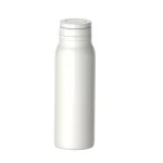 Botella Ultra stainless steel water bottle with integrated MagSafe holder attaching an iPhone, showcasing durable eco-friendly design and wide opening for easy cleaning.