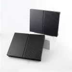 Premium 5-Piece Professional Gift Set including PU notebook, metal pen, card holder, and keychain displayed in an open elegant box, perfect for corporate gifting
