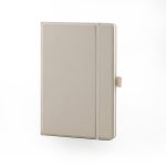 Elegant corporate gift set with PU leather notebook, metal pen, card holder, and keychain