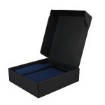 LAUTA branded gift set in matching — bottle, notebook, pen