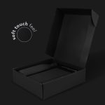 LAUTA branded gift set in matching — bottle, notebook, pen