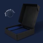 LAUTA branded gift set in matching — bottle, notebook, pen