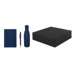 LAUTA branded gift set in matching — bottle, notebook, pen