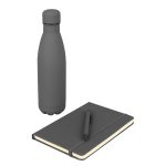 LAUTA branded gift set in matching — bottle, notebook, pen