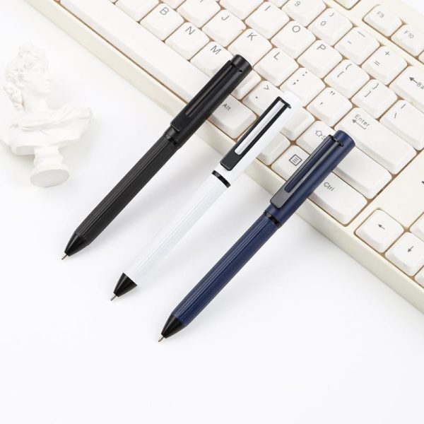 “MIJAS metal pen with twist action and steel barrel”