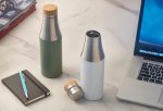 Custom branded insulated stainless steel bottle for corporate gifting