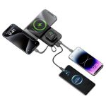 Wireless + wired universal corporate powerbank with branding option