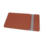 CAMDEN Tan Felt Laptop Sleeve with Magnetic Wireless Charger