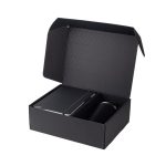 KOKSI Gift Set Packaging – Black Gift Box with Tumbler, Notebook & Pen