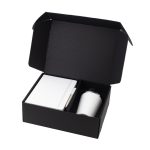 KOKSI Gift Set Packaging – Black Gift Box with Tumbler, Notebook & Pen