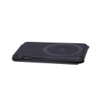 MAG3 Giftology 3-in-1 Magnetic Wireless Charger Card Holder with smartphone, earbuds, and smartwatch charging simultaneously
