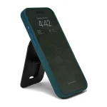 Eco-Friendly Recycled PU Leather 15W Fast Wireless Charger and Card Holder
