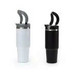 Corporate gift set featuring double wall stainless steel tumblers