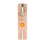 eco-neutral plantable ghaf seed pencil SPEN 5273 made from recycled newspaper