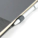 Premium A5 hard cover PU notebook in with customizable metal plate bookmark, ideal for corporate gifting and branding in UAE