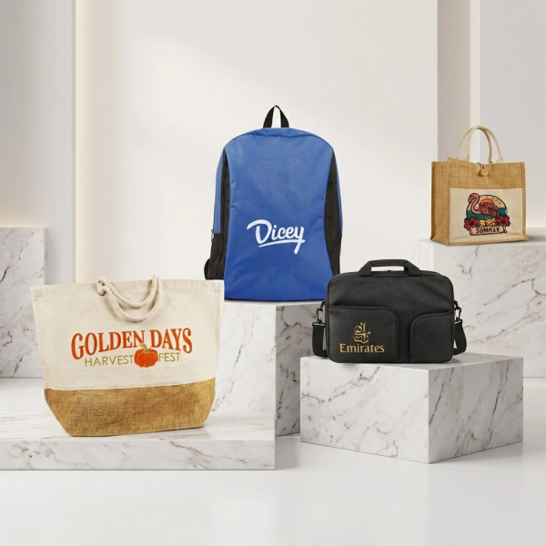 Custom promotional bags and branded business bags in Dubai