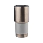 GIESSEN Hans Larsen Stainless Steel Tumbler with Leather Finish