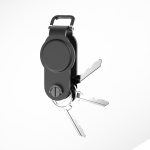 Roundfy Key recycled PU key organizer — corporate gift
