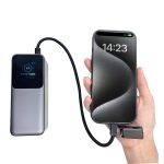 STRAPPY durable USB-C to USB-C fast charging cable with keychain design — corporate gift