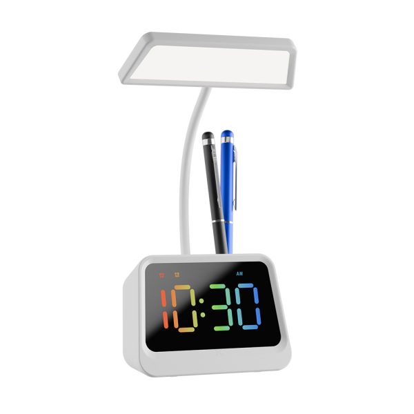 CLAMP multifunctional Bluetooth speaker with RGB lighting and phone stand — corporate gift