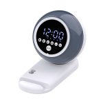 LUNA multifunctional Bluetooth speaker with RGB ambient light, alarm clock and phone stand — corporate gift