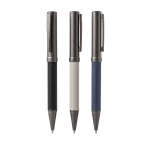 COZY PEN | Premium Dual-Tone Metal Pen with Chrome Finish — corporate gift Dubai