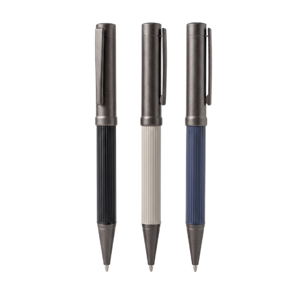 COZY PEN | Premium Dual-Tone Metal Pen with Chrome Finish — corporate gift Dubai