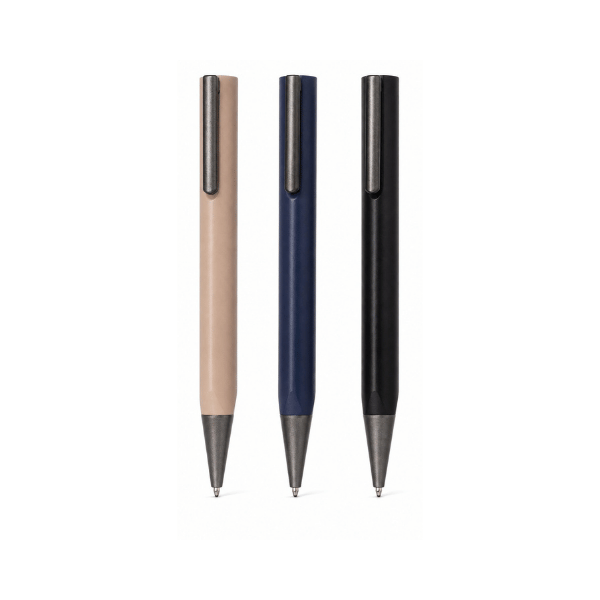 TRIVIO | Triangle Barrel Metal Pen with Mirror — corporate gift Dubai