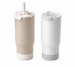 Sipora 600ml steel straw coffee mug — corporate gift