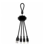 PIXI Cable with NFC | 5-in-1 Fast Charging Cable with Smart NFC Sharing — corporate gift Dubai