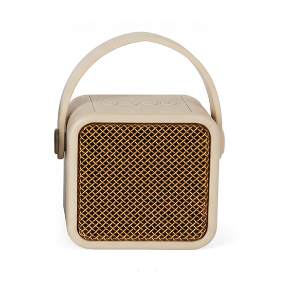 CHARM Beige | Portable Bluetooth 5.4 Speaker with Carry Handle — corporate gift Dubai