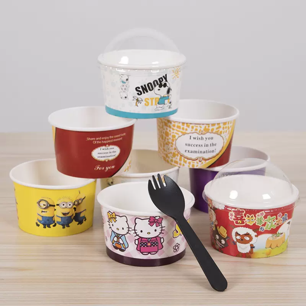 Customized Disposable Ice cream Cups in Dubai