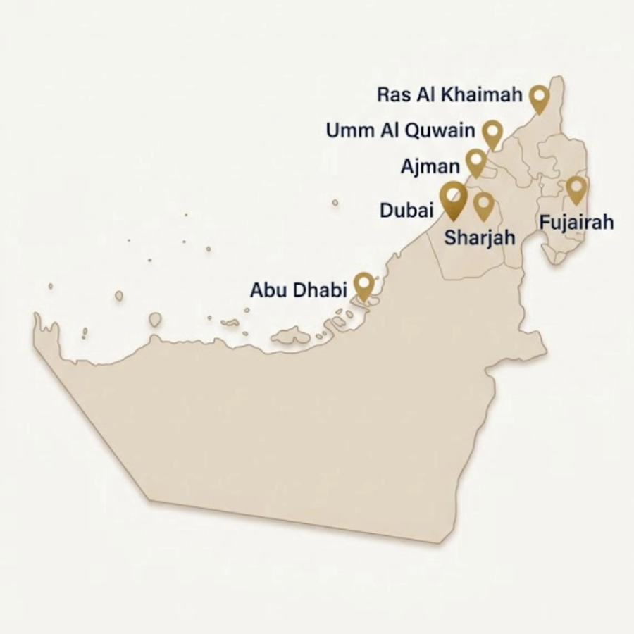 Corporate gift delivery across all seven emirates of the UAE